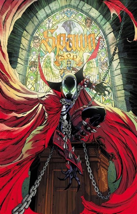 Spawn 300 Cover G Campbell Variant Spawn Comics Spawn Artwork Spawn