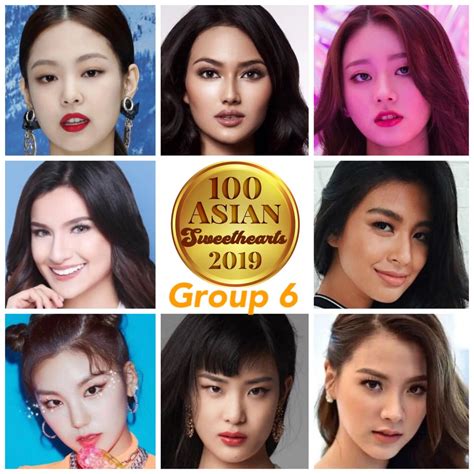 100 Asian Sweethearts 2019 Group 5 And 6 Polls Starmometer