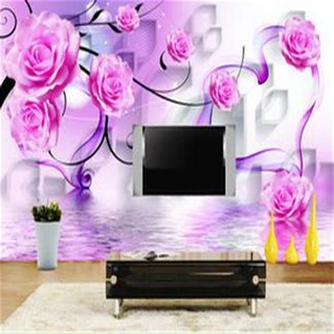 Buy Beibehang Rose Reflection Stereoscopic 3d Tv