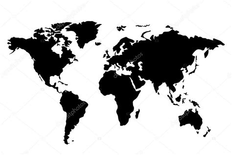 Découvrez les nations du globe avec cette carte du monde à gratter fond noir. carte du monde noir — Image vectorielle IfH85 © #128748716