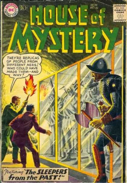 Horror Illustrated Vintage House Of Mystery Covers