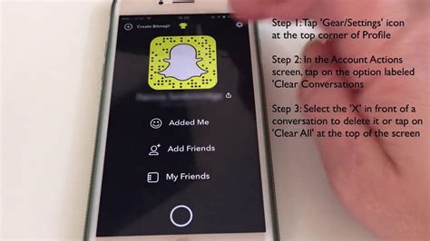 How To Permanently Delete Snapchat History On Iphone Youtube