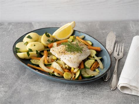 Gebratenes Zanderfilet mit Gemüse ganz einfach