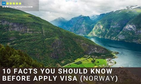 Apply Travel Visa In Norway Step By Step Guide Flying Helpline