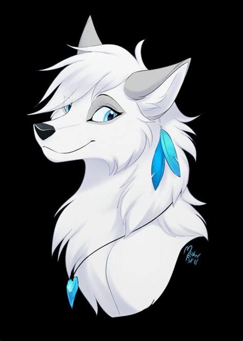 Pin By Dj Wolfgirl🐺 🍟 On Wolf Anime Wolf Drawing Fantasy Wolf Cute
