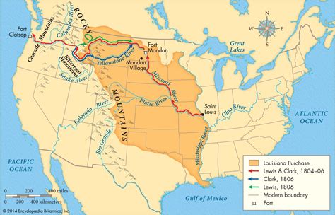 Map Of Lewis And Clark Expedition World Map