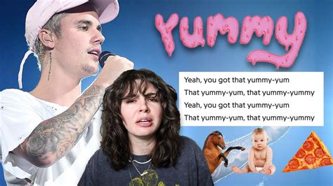 The Shocking Meaning Of Justin Biebers Yummy Youtube