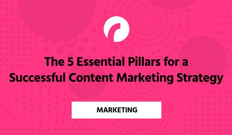 The 5 Essential Pillars For A Successful Content Marketing Strategy Comsys Web Hosting