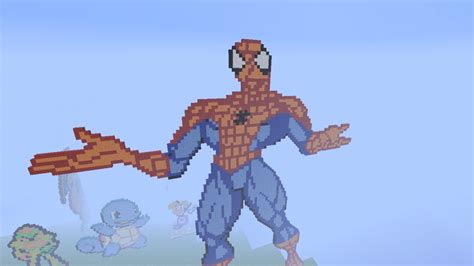 Amazing Pixel Art Minecraft Map