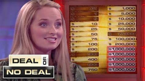 The Luckiest Contestant Ever Deal Or No Deal Us Deal Or No Deal Universe Youtube