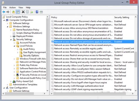 Allow Anonymous Access To A Windows File Share Kannekens