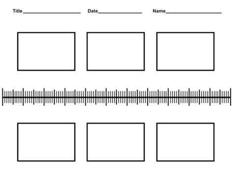 Free Blank History Timeline Templates For Kids And Students