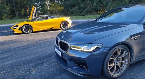 Bmw M Cs Is Very Fast But Can It Handle A Mclaren S Spider