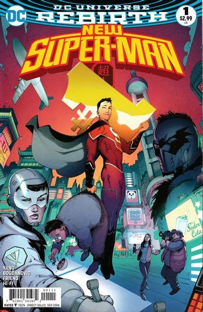New Super Man 1 New Super Man 2016 Series Dc Comics