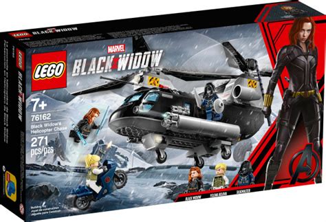 Lego 76162 Marvel Avengers Black Widows Hubschrauber Verfolgungsjagd
