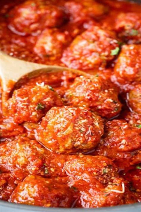 The longer you let it sit, the more the flavor develops. Bobby Flay's Meatball and Sauce Recipe | Italian meatballs ...