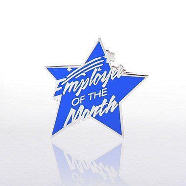 Lapel Pin Employee Of The Month Multi Color Recognition Programs Employee Recognition