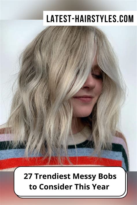 Before Your Next Salon Visit Browse Our Photo Collection Of Messy Bob