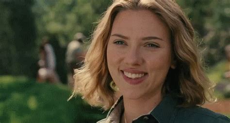 Scarlett Johansson Laughing 
