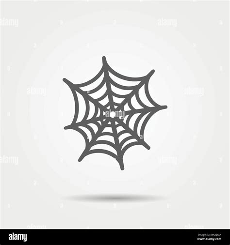 Spider Web Icon Stock Vector Image And Art Alamy