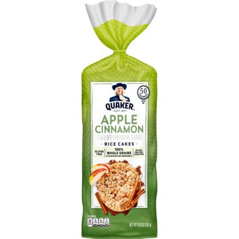 Quaker Apple Cinnamon Rice Cakes 653 Oz Frys Food Stores