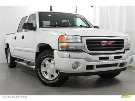 2007 Summit White Gmc Sierra 1500 Classic Sle Crew Cab 4x4 81454937