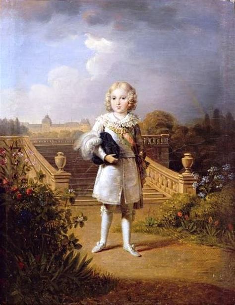 Rouget Le Roi De Rome Dans Le Jardin Des Tuileries 1811 1832