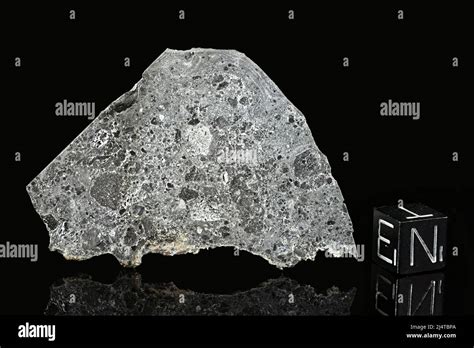 Slice Of Lunar Meteorite Stock Photo Alamy