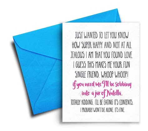 Funny Wedding Card Congrats On Engagement Paper And Party Supplies