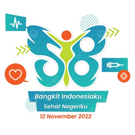 Logo Resmi Hari Kesehatan Nasional Ke Png Vector Psd And Clipart