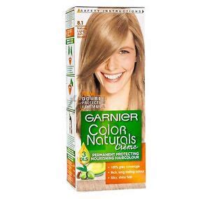 Garnier Color Naturals 8 1 Ash Blonde Color Hair