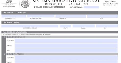 Reportes De Evaluacion Editables Primaria 2016 David De La Cruz López