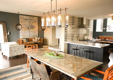 Eclectic Diamond Heights Home — Multi-room Angle ...