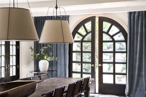 Large windows ,curtain rods 12 feet long ,curtain rods hung from ceiling ,make extra long curtain rod ,bedroom ceiling drapes ,how to install drapes and. Hanging Ceiling Mount Curtains in the Dining Room - Chris ...