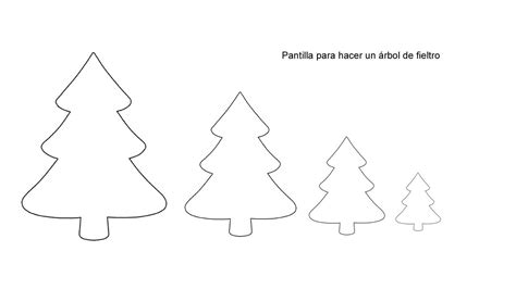 Materiales Y Herramientas Para Hacer árbol De Navidad De Fieltro