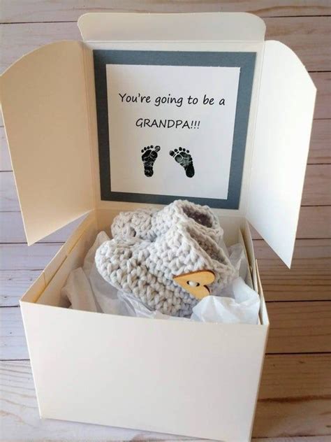 Grandpa Pregnancy Announcement T Box Pregnancy Reveal Etsy