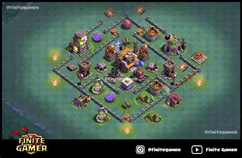 What to upgrade first, how to manage defenses, strategies and troop upgrades. 15 Best Builder Hall 5 Base With Link (2020) | BH5 Base ...