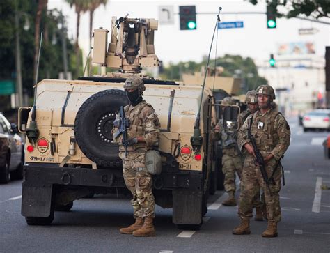 National Guard Troops Amid Protests Cost Nearly 25m In California