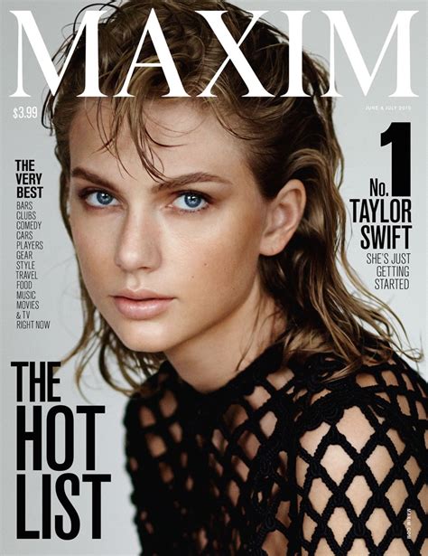 Taylor Swift Lands 1 Spot On Maxims Hot 100 List Fashion Gone Rogue