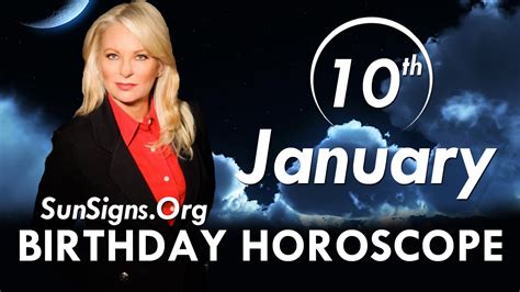 Here is the zodiac sign calculator. Birthday January 10th Horoscope Personality Zodiac Sign ...
