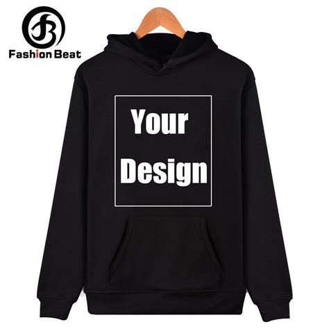 Customized Men Women Sweatshirt Hoodies Print Your Own Design And Logo