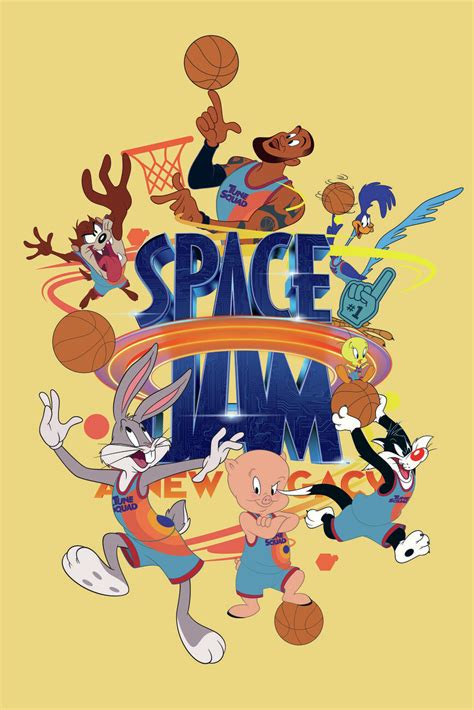 Poster Plakat Space Jam 2 Tune Squad 2 Gaver And Merch Europosters