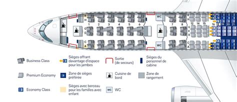 Plan De Cabine Lufthansa Airbus A350 900 Config1 Seat