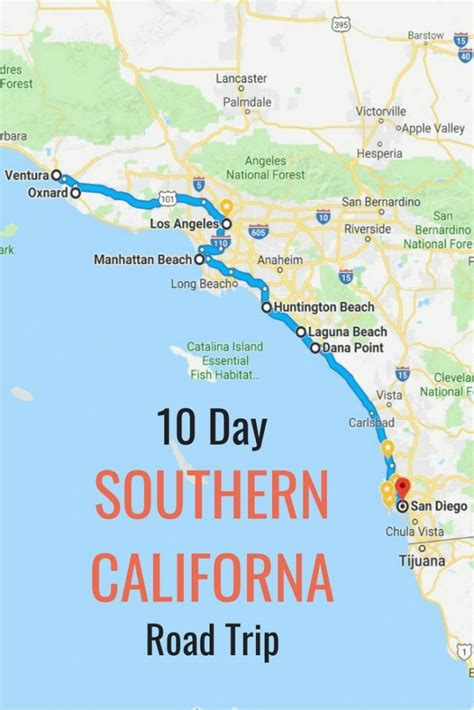 10 Day Itinerary Best Places To Visit In Southern California Best