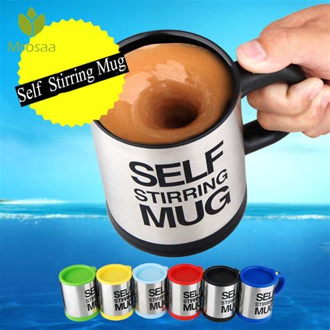 400ml Mugs Automatic Electric Lazy Coffee Milk Self Stirring Mug Cup