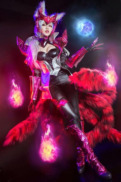 Awesome Ahri League Of Legends Cosplay Project Nerd