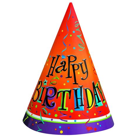 Party Birthday Hat Transparent Png Png Mart