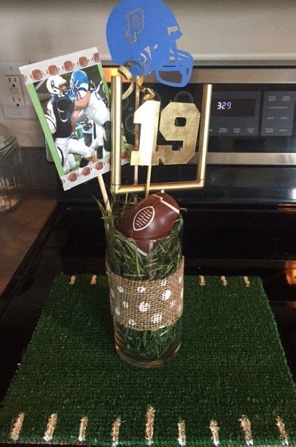 Sectional Football Dinner Centerpiece Easy And Inexpensive Football