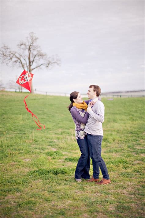 Fly A Kite Save The Date Engagement Photos Popsugar Love And Sex Photo