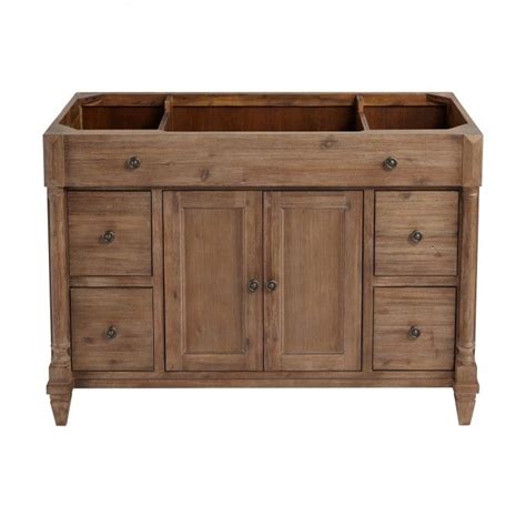 Bathroom vanity light fixtures,bathroom vanity, bathroom lighting, rustic bathroom wall lights, wall sconce, wall decor. 48" Neeson Vessel Sink Vanity - Rustic Brown - Bathroom Vanities - Bathroom | Oak bathroom ...